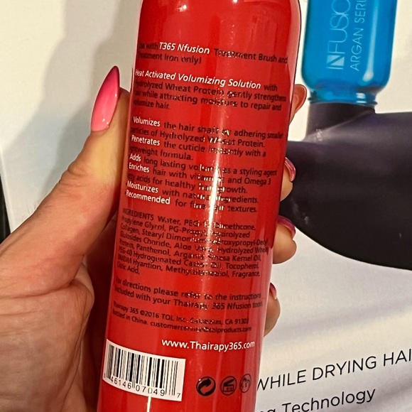 Thairapy 365 NFUSION Universal Treatment Nozzle + Volumizing Oil *NEW MSRP: $75 - Picture 4 of 6